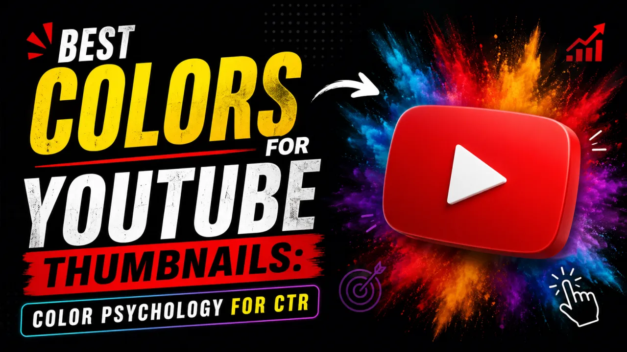 Best Colors for YouTube Thumbnails: Color Psychology for CTR
