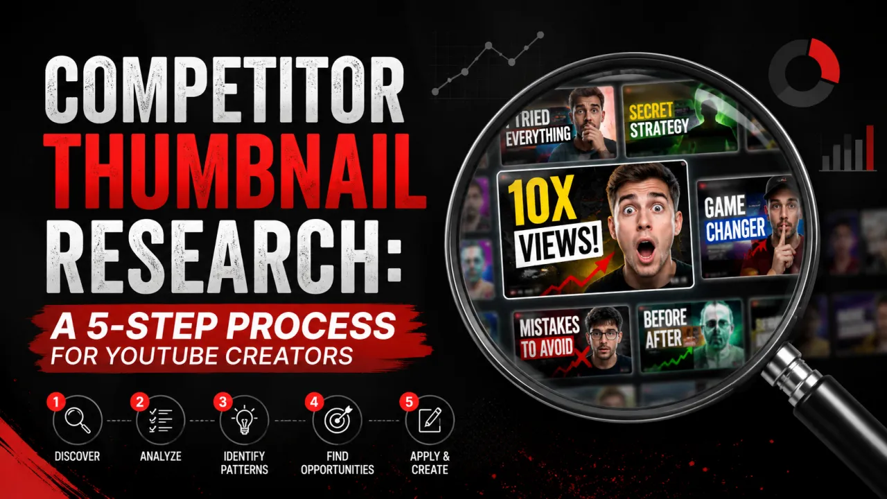 Competitor Thumbnail Research: A 5-Step Process for YouTube Creators