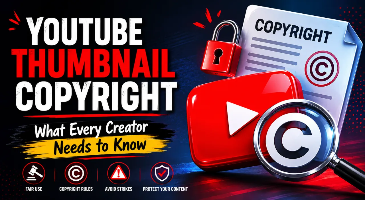 YouTube Thumbnail Copyright: What Every Creator Needs to Know