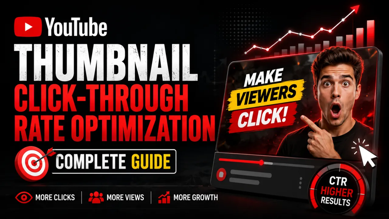 YouTube Thumbnail Click-Through Rate Optimization: Complete Guide
